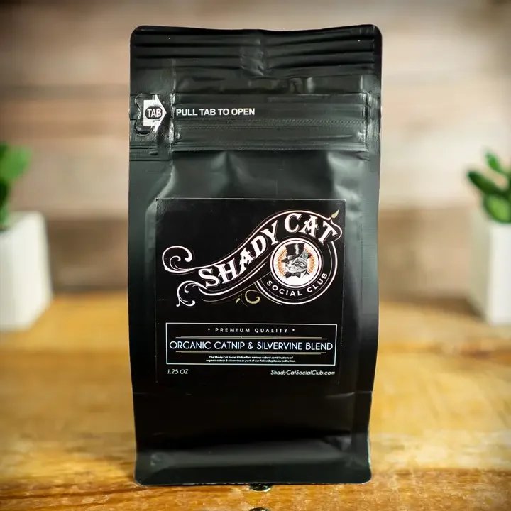 Organic Catnip Silver Vine Blend - Shady Cat Social Club