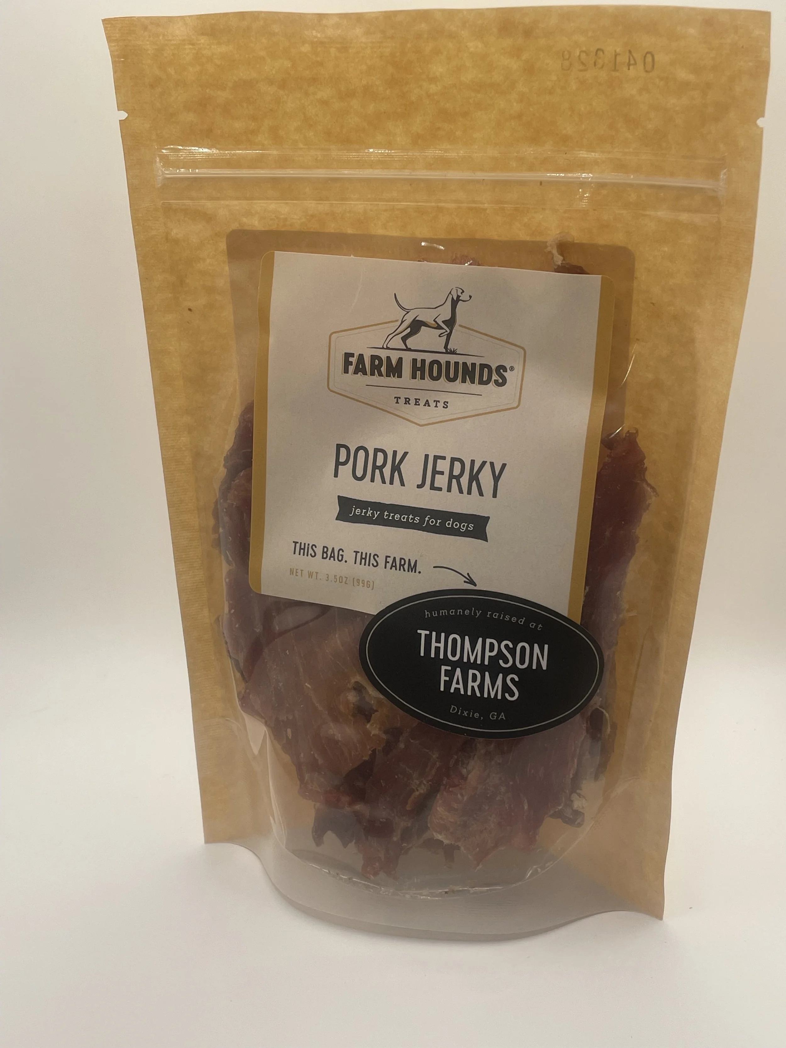 Pork Jerky Dog Treats - Farm Hounds