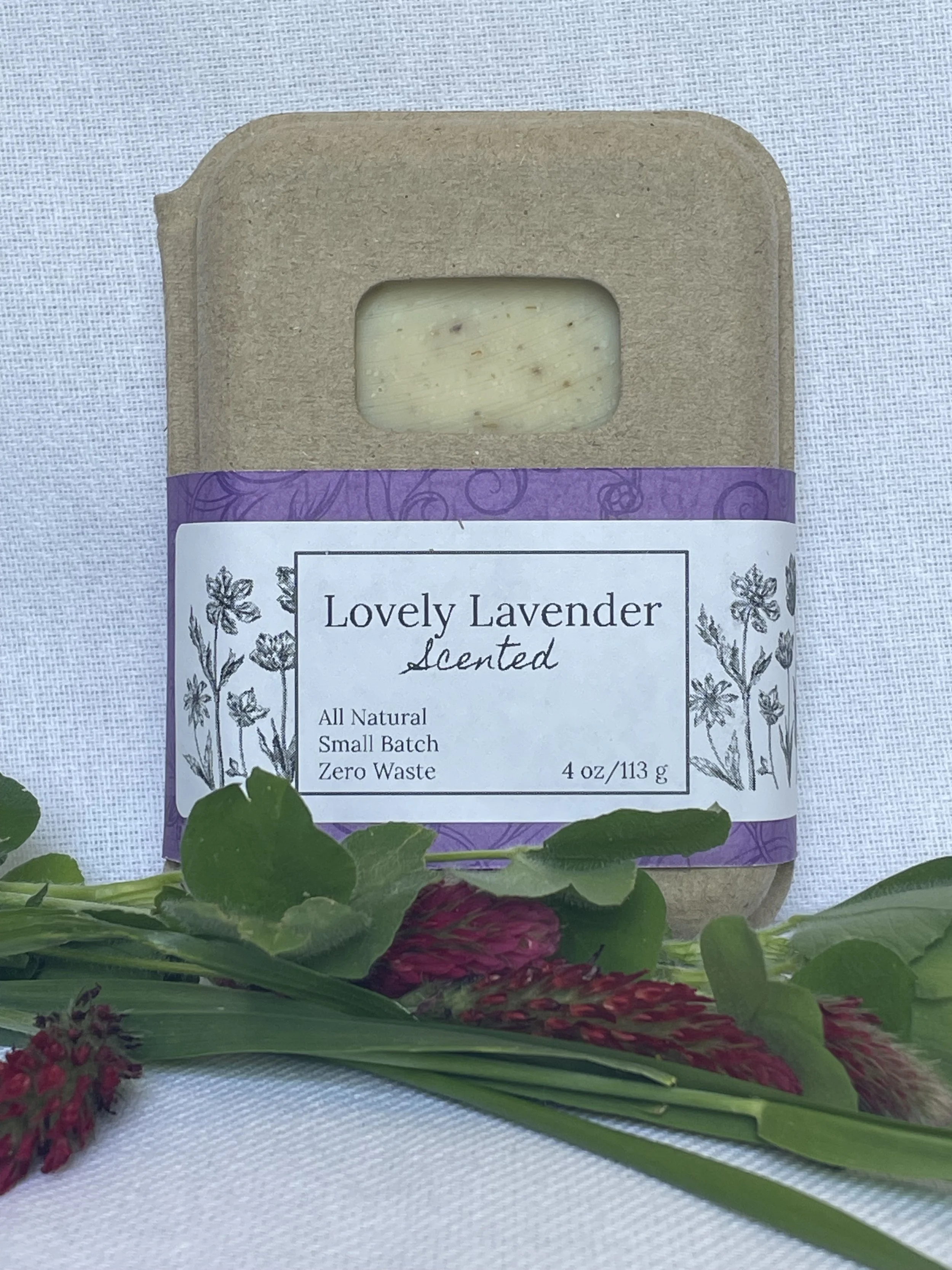Lovely Lavender Tallow Soap - Holland Finley Farms
