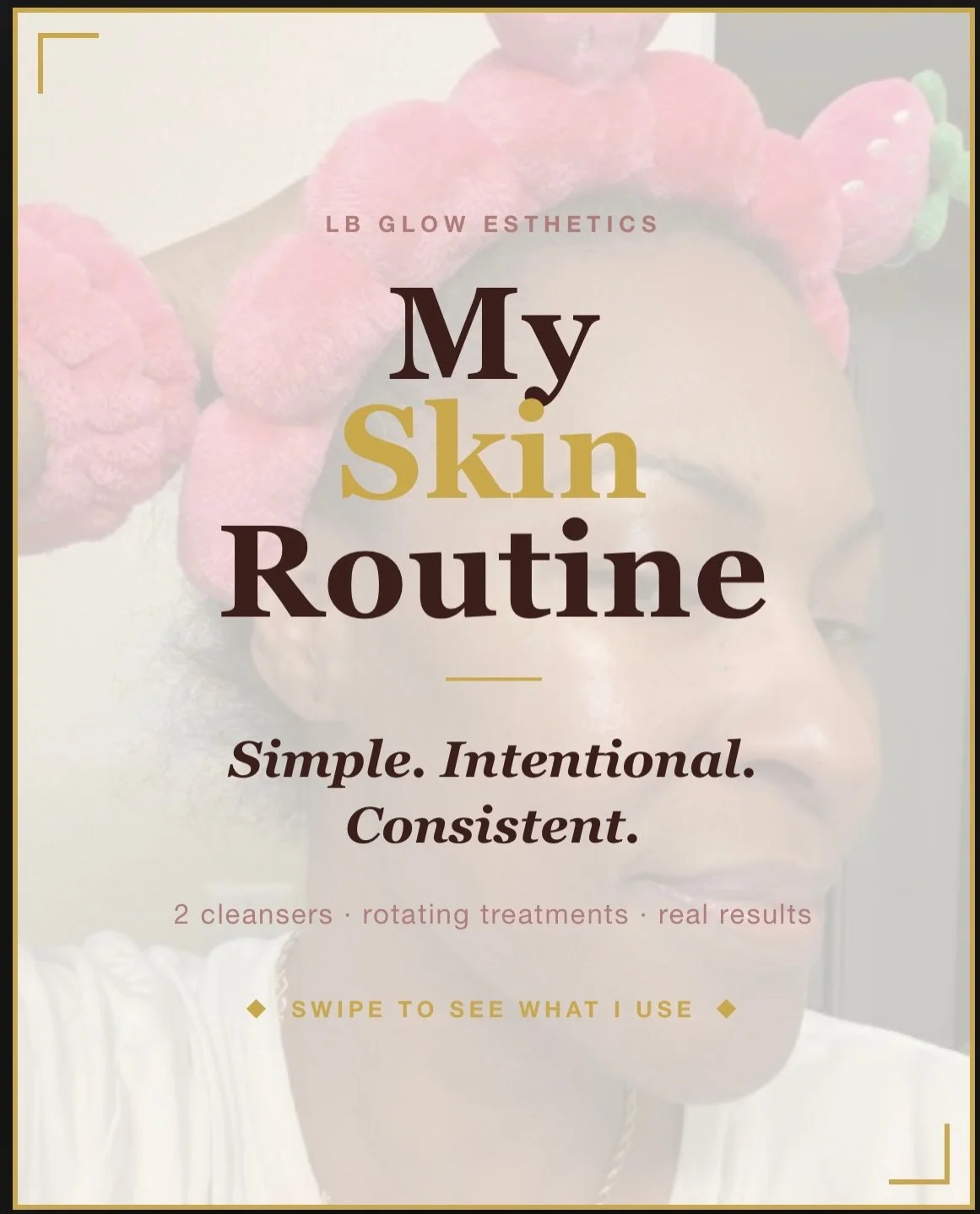 Freshly washed &amp; glowing 🍓✨
people always think you need a 10-step routine to have good skin. you don&rsquo;t.
mine starts the same every time &mdash; a double cleanse:
🧴 Mega Cream Cleanser &rarr; first cleanse, melts everything off
🫧 Gentle 