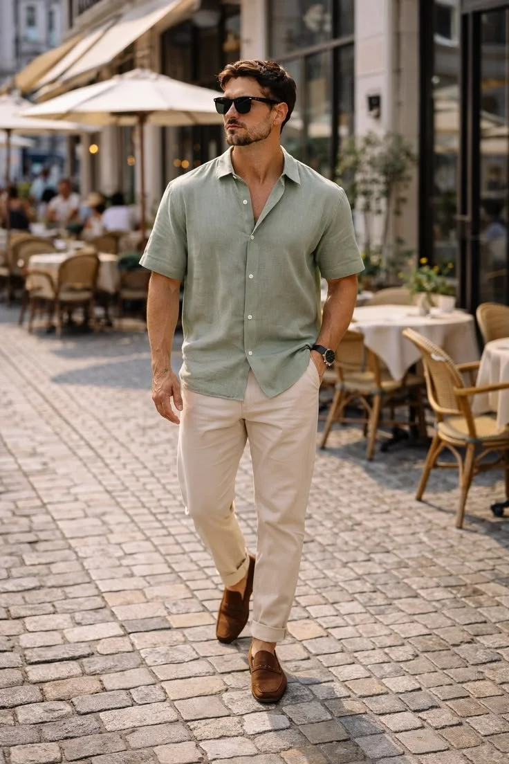 Elevated coastal brunch outfit inspiration