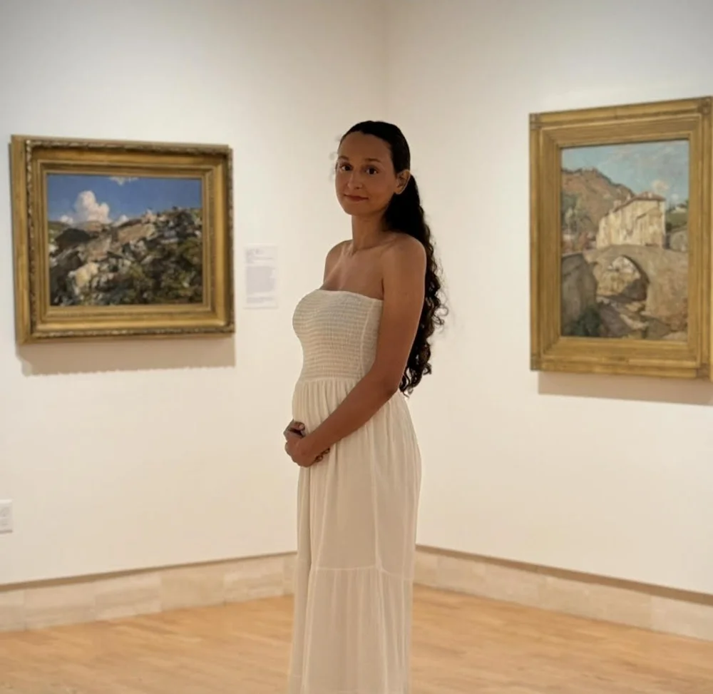 Bria, bridesmaid