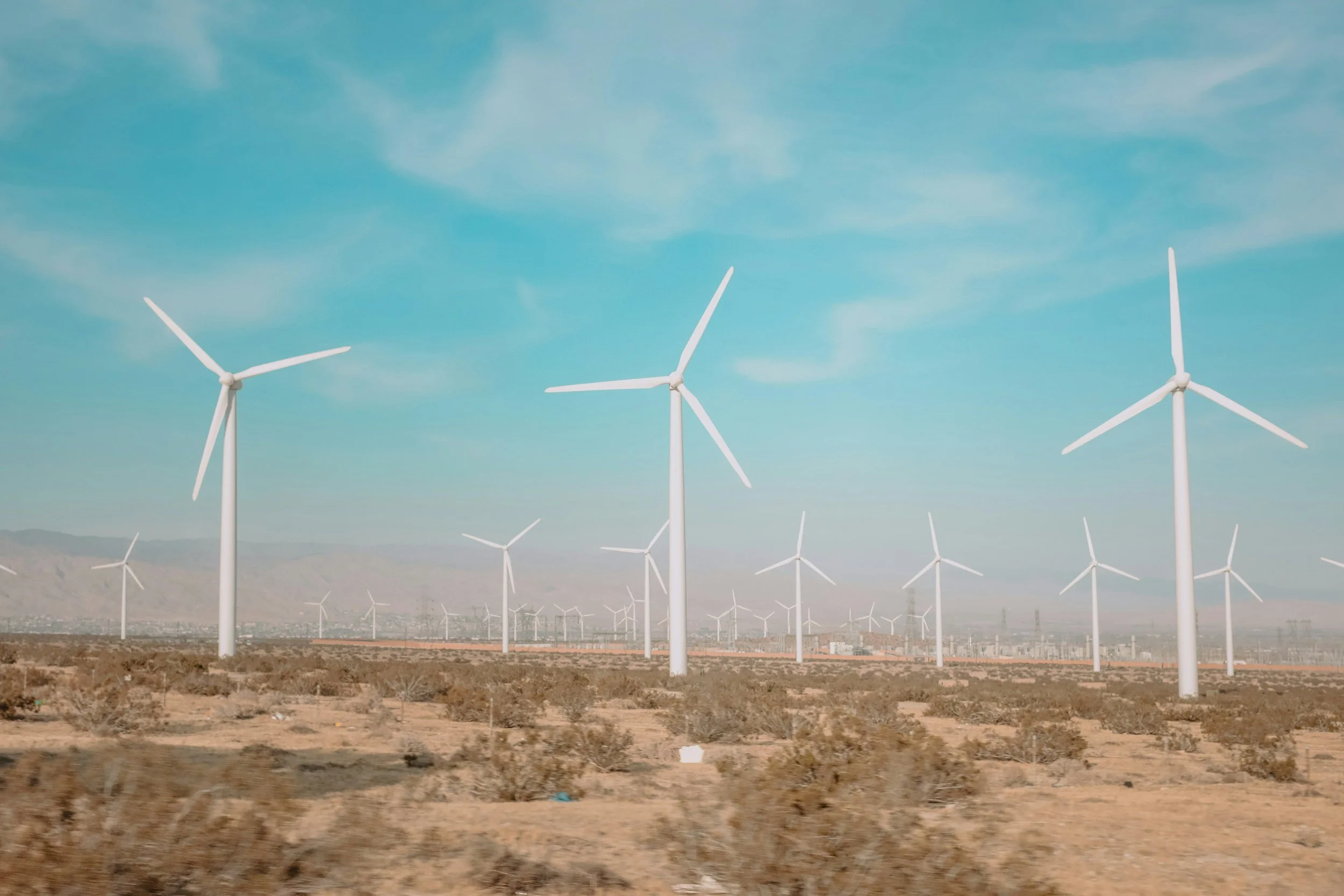 Windmills in Palm Springs
