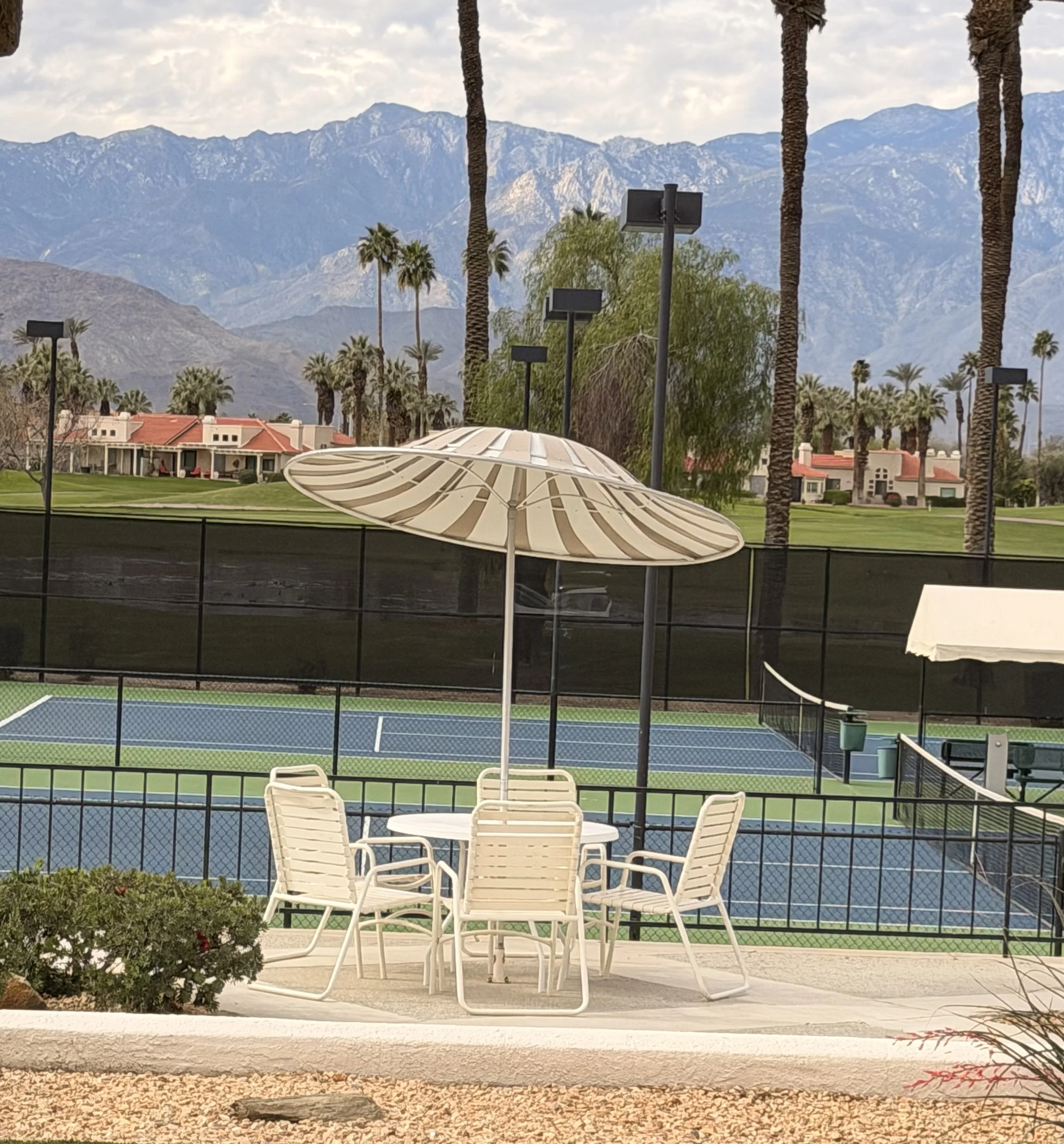 Tennis courts, pickle ball courts