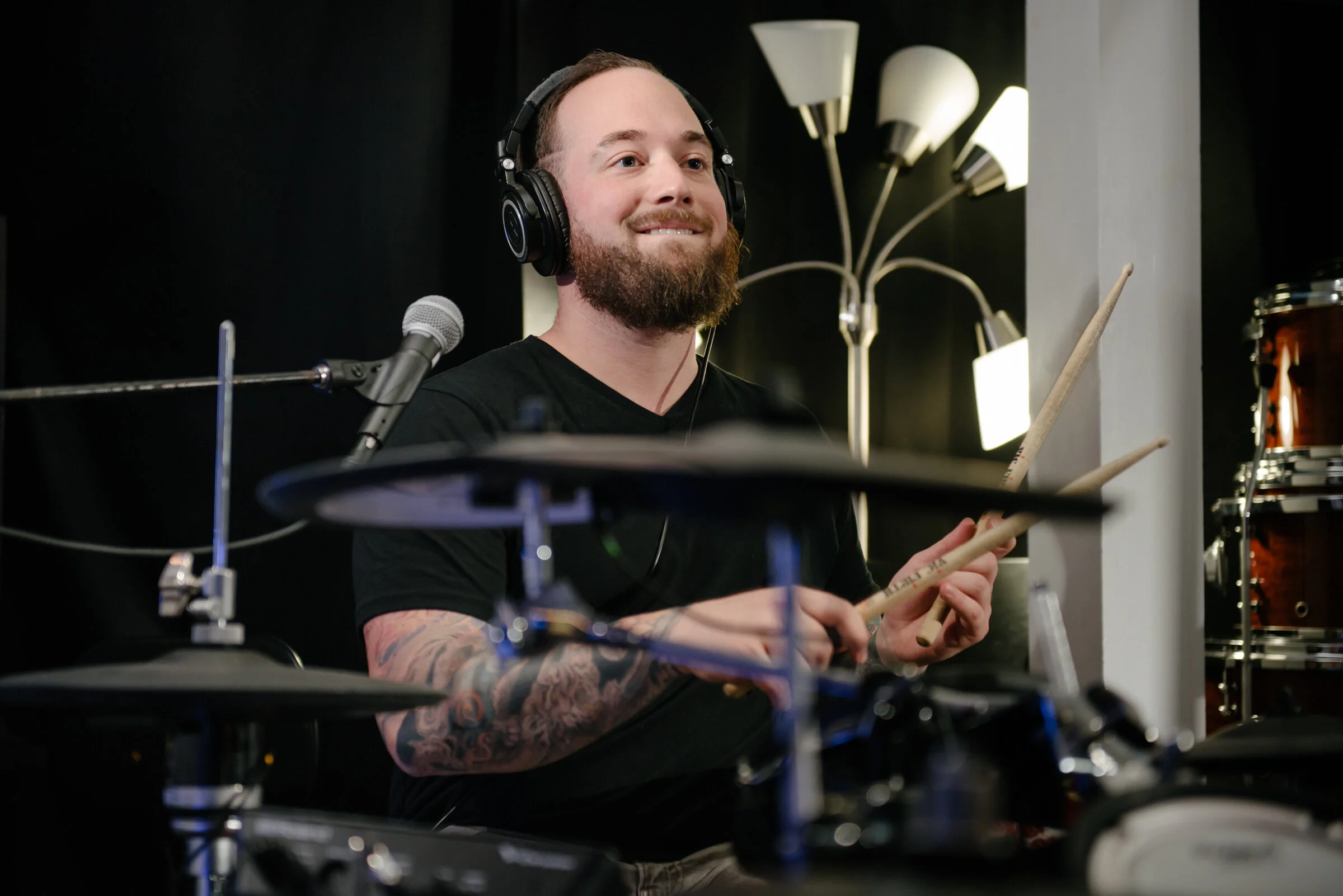 Lessons for all SKILL LEVELSFrom the emerging musician learning the basics to the trained professional looking to hone their craft. Everyone can benefit and grow taking drum lessons with Karl’s in depth and expansive knowledge of rhythm, music, and …