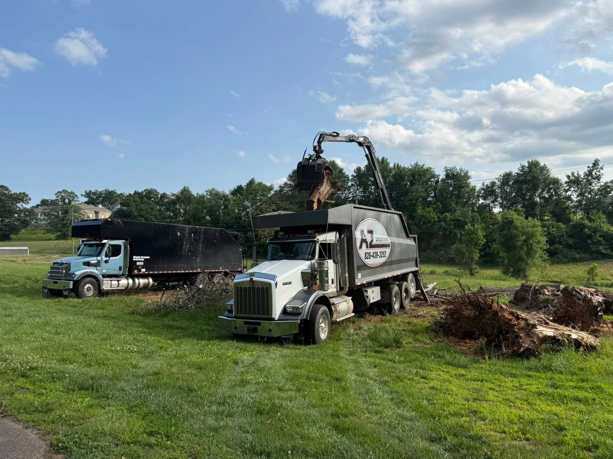 Debris Hauling & Grapple Truck Services
