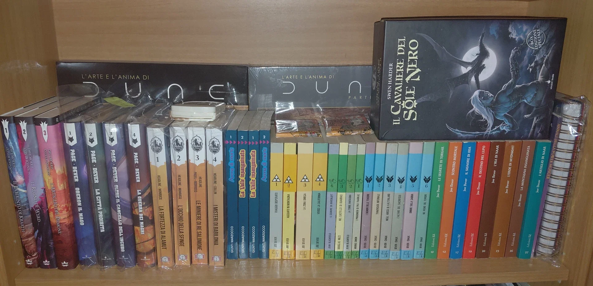 La mia raccolta di librigames