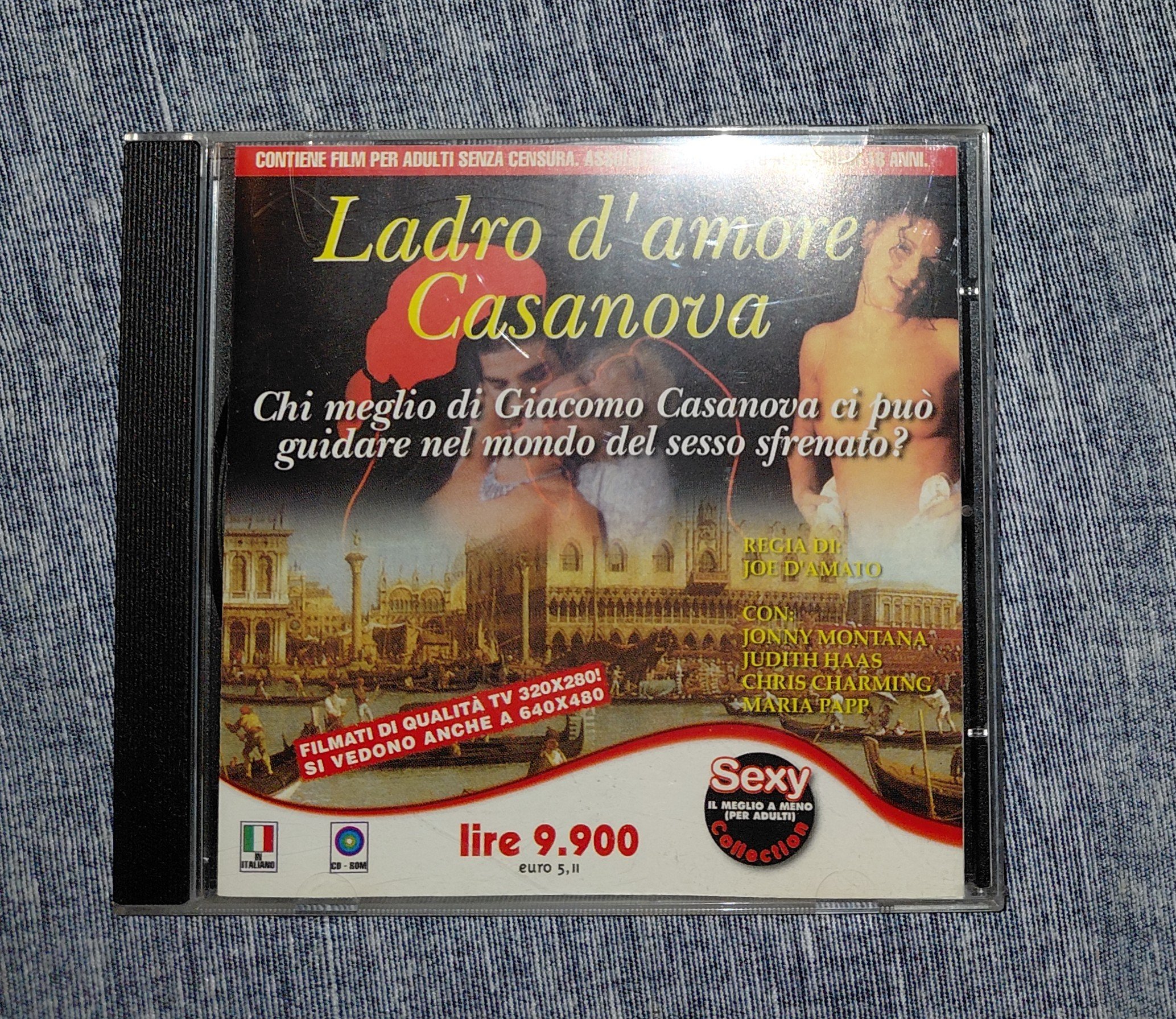 Ladro d'amore Casanova retrogames sexy