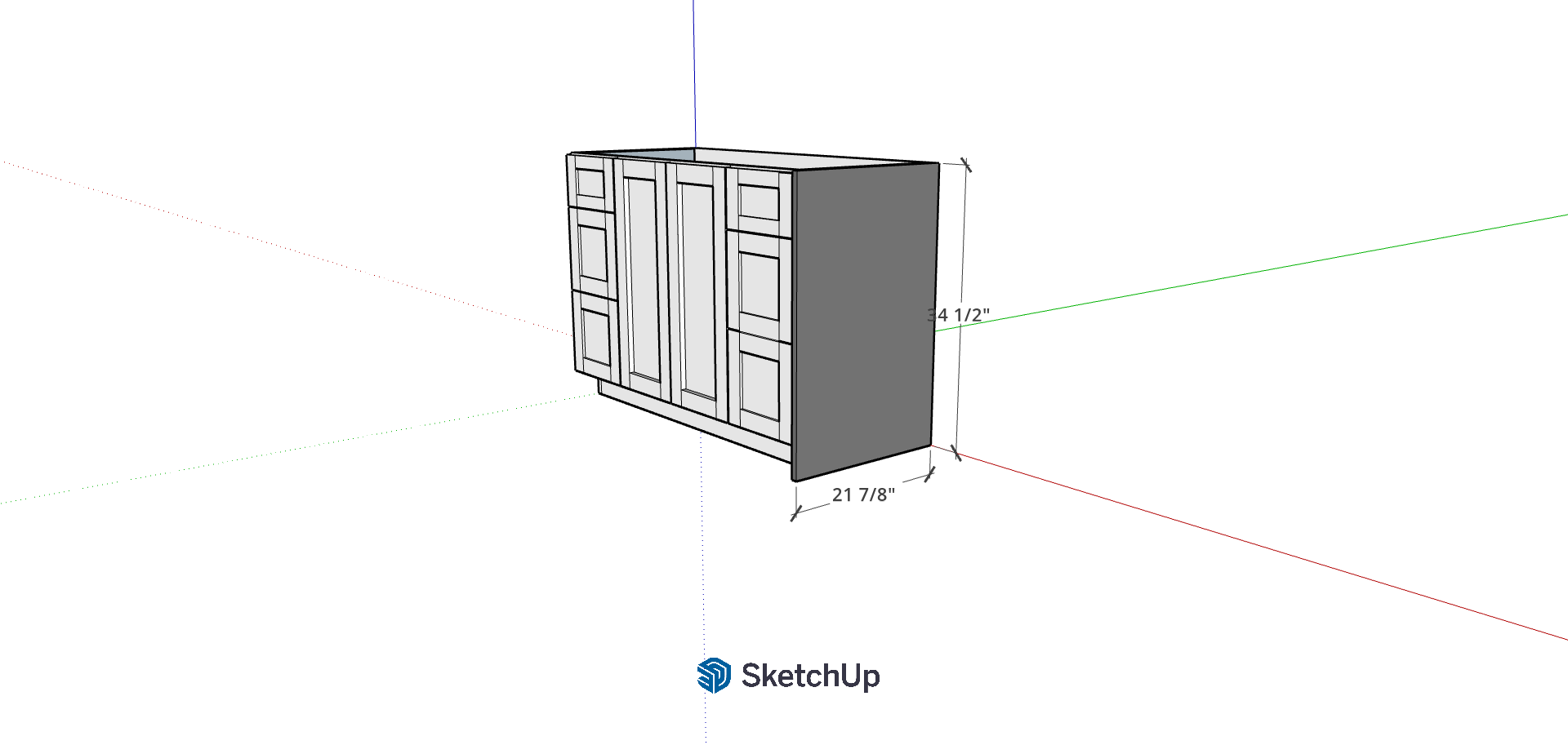 Vanity End Panel CH