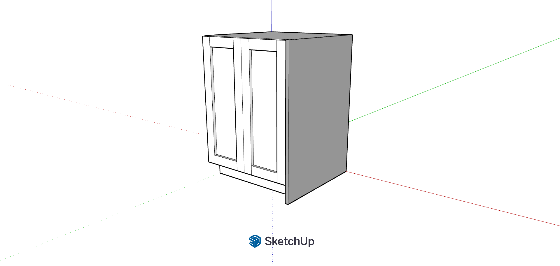 Lower Cabinet End Panel CH