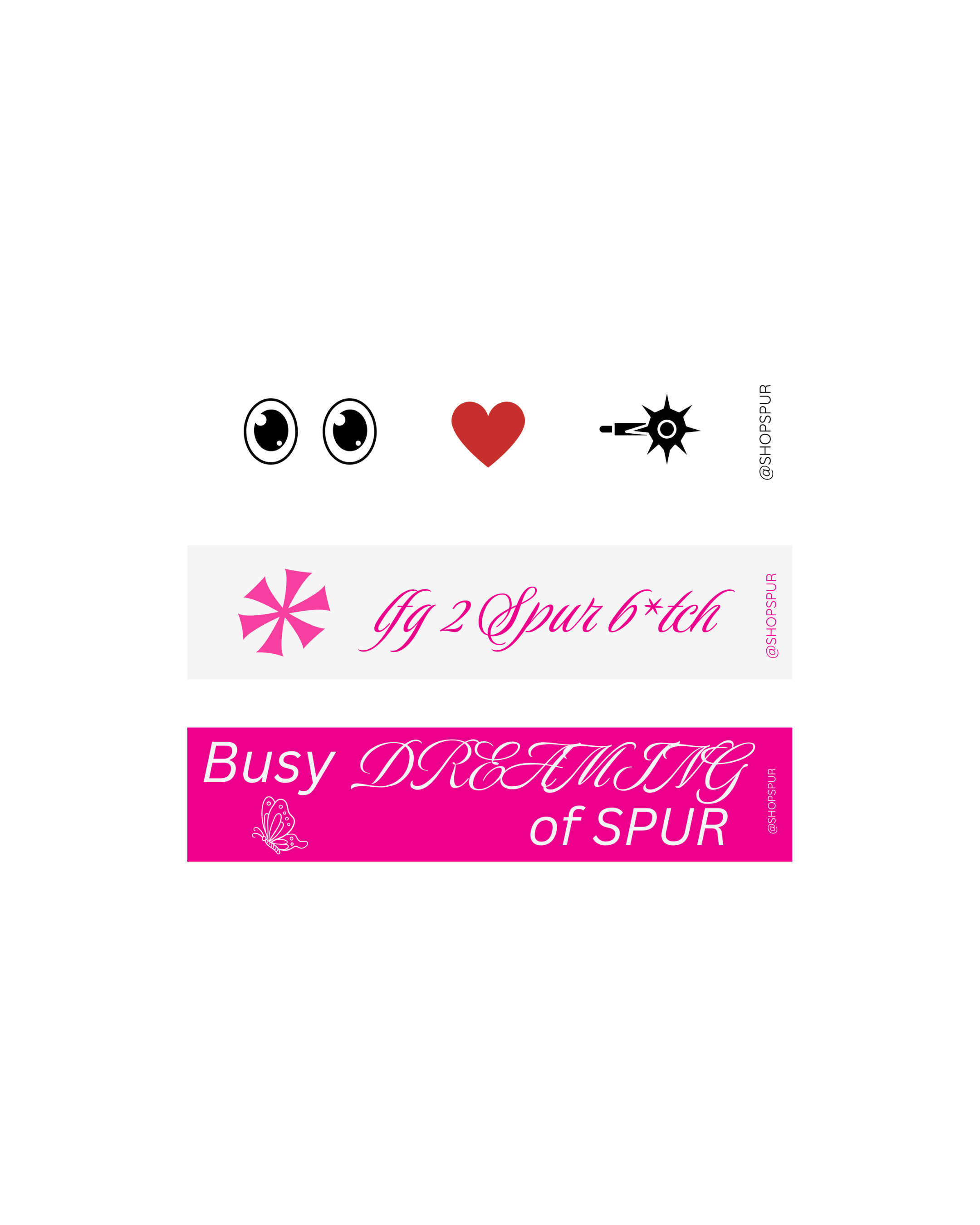 BUMPER STICKER PACK