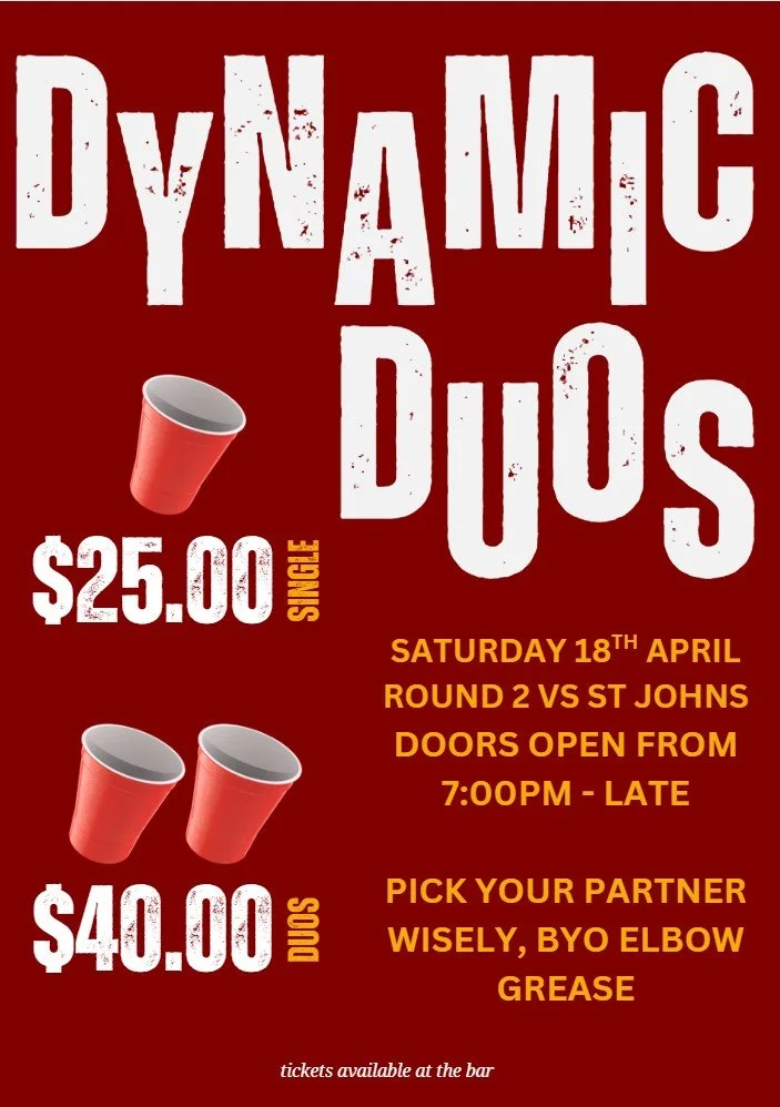 PARTNER TICKET - DYNAMIC DUOS - BEER PONG CHAMPIONSHIP