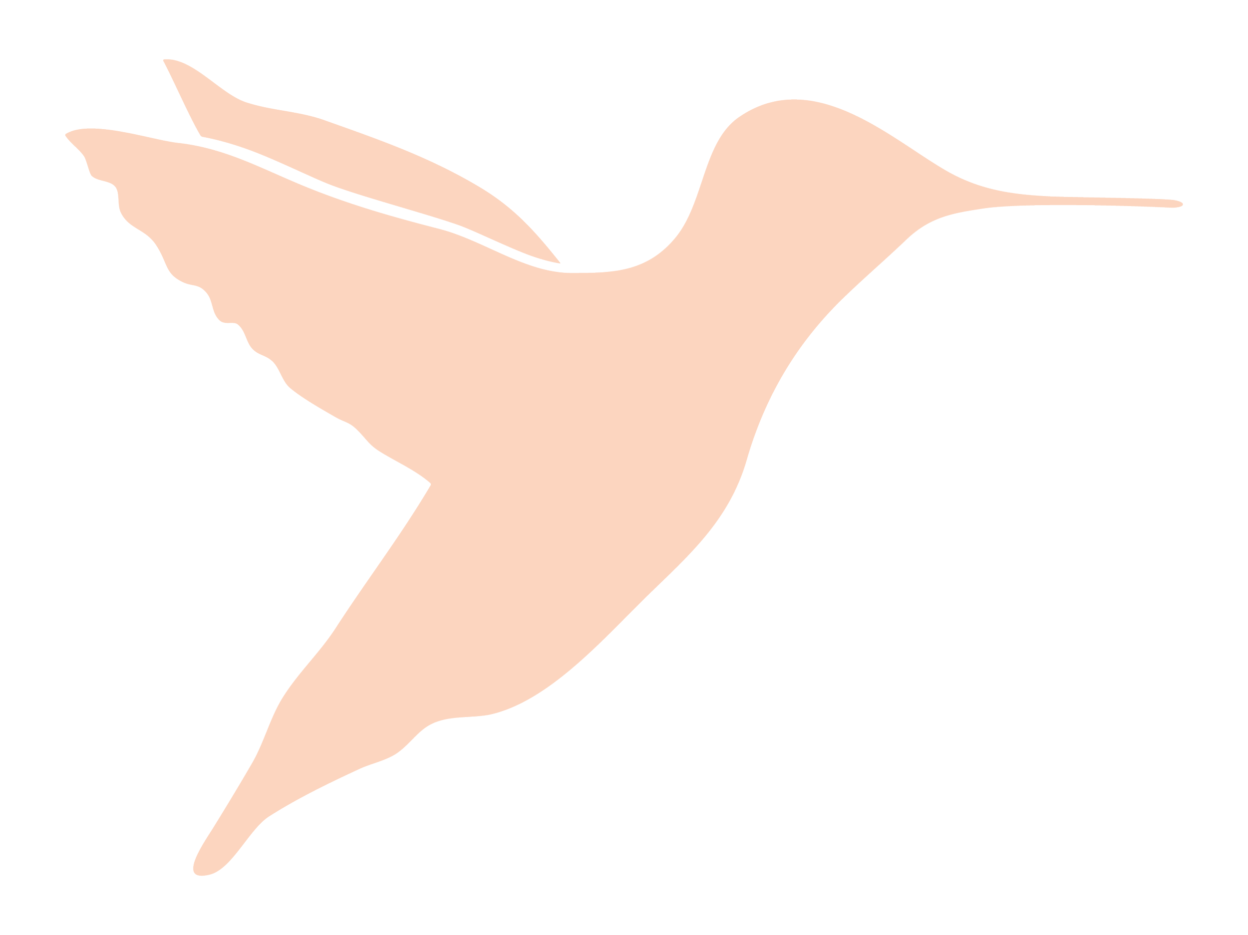 Minimalist illustration of a hand with red-painted nails.