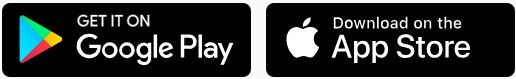Google Play and Apple App Store download buttons - MarCELL PRO has app called sensored life