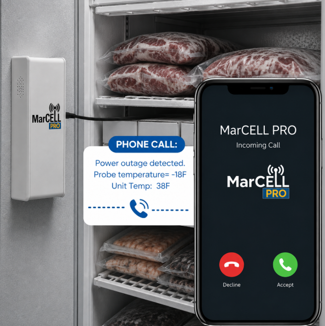 Dual Freezer & Refrig Monitor