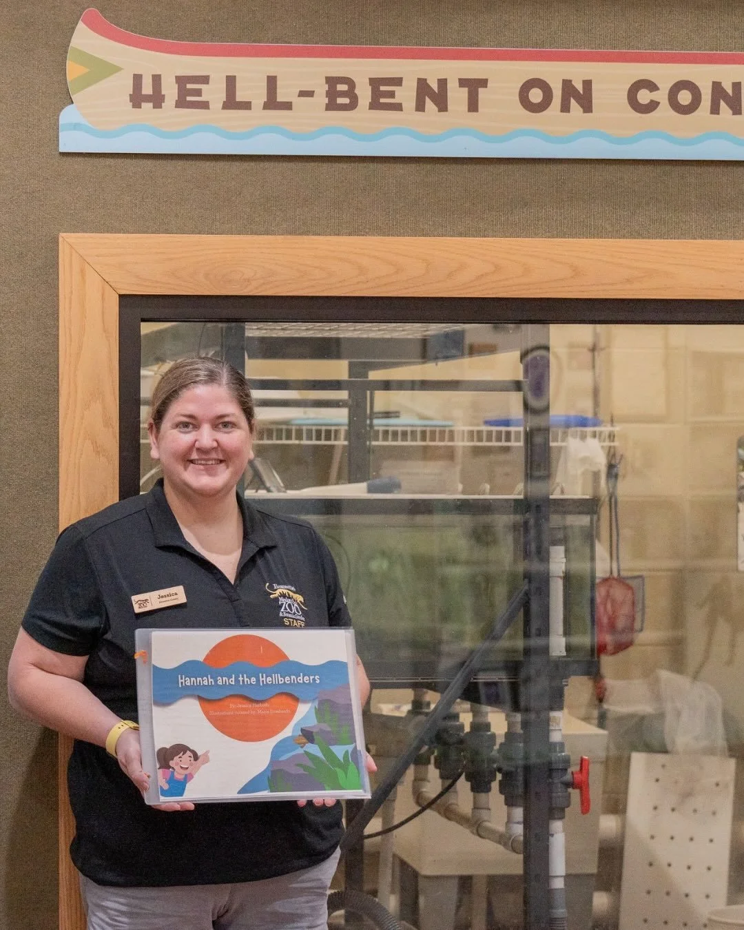 Join us for another Storytime at the Zoo THIS SATURDAY written in-house by our Education Curator, Jessica!! 📚🦎

On May 16th at 10:30am, we&rsquo;ll be hanging out in the Discovery Center, reading Hannah and the Hellbenders! PLUS enjoy some fun them