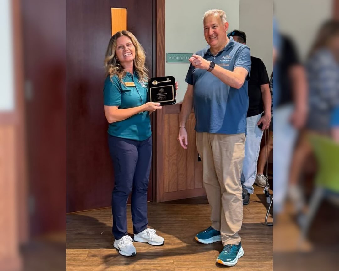 After 27 years at Mesker Park Zoo &amp; Botanic Garden, our Guest Services Manager, Stephanie, is retiring!

Today, Stephanie was presented with a Key to the City for spending the last nearly three decades creating an incredibly welcoming environment