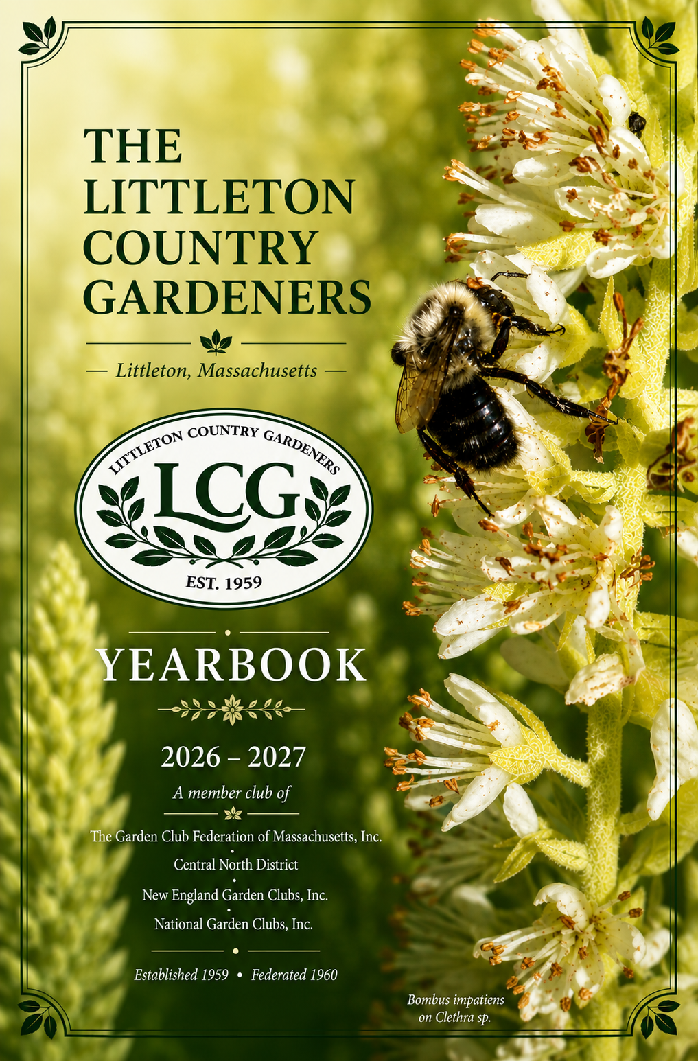 Littleton Country Gardeners Yearbook 2026-2027