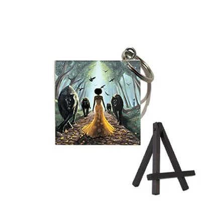 (Beyond The Noise) Mini Canvas Keychain