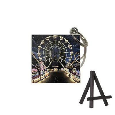 (Oneness) Mini Canvas Keychain