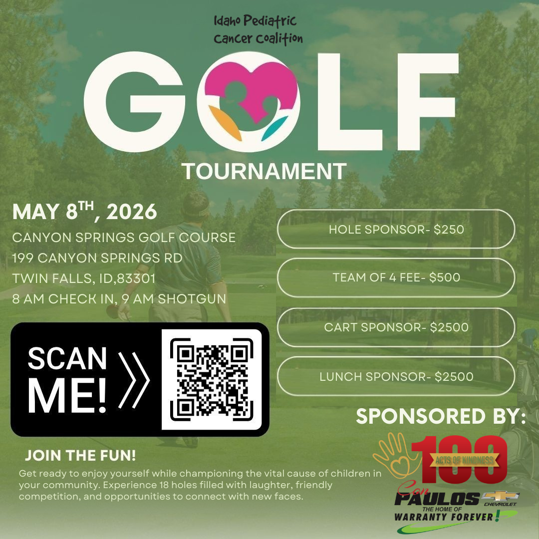 May 8th 2026: Join Us For Our Annual Golf Tournament!