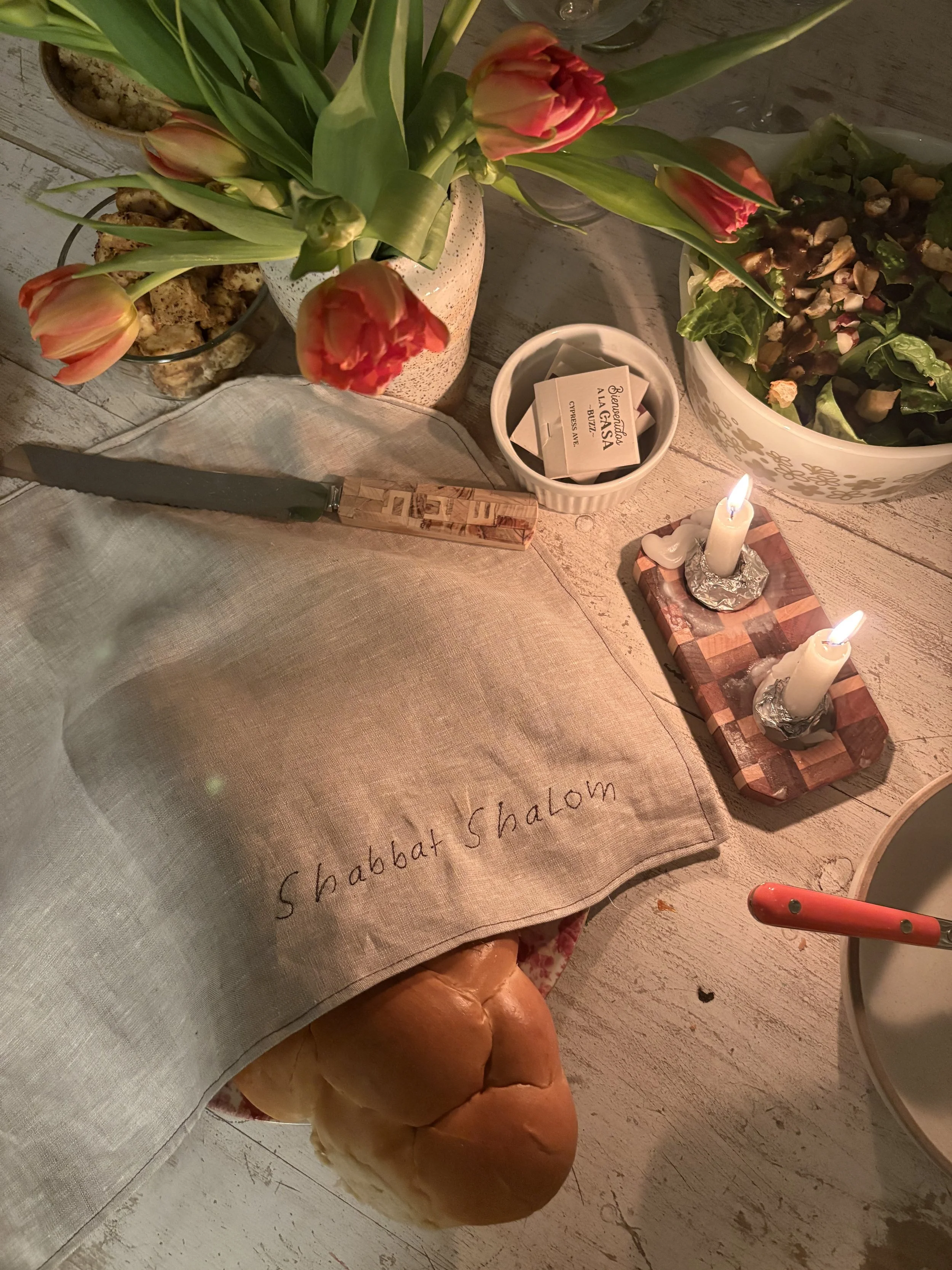 Survivor Handwriting Challah Cover