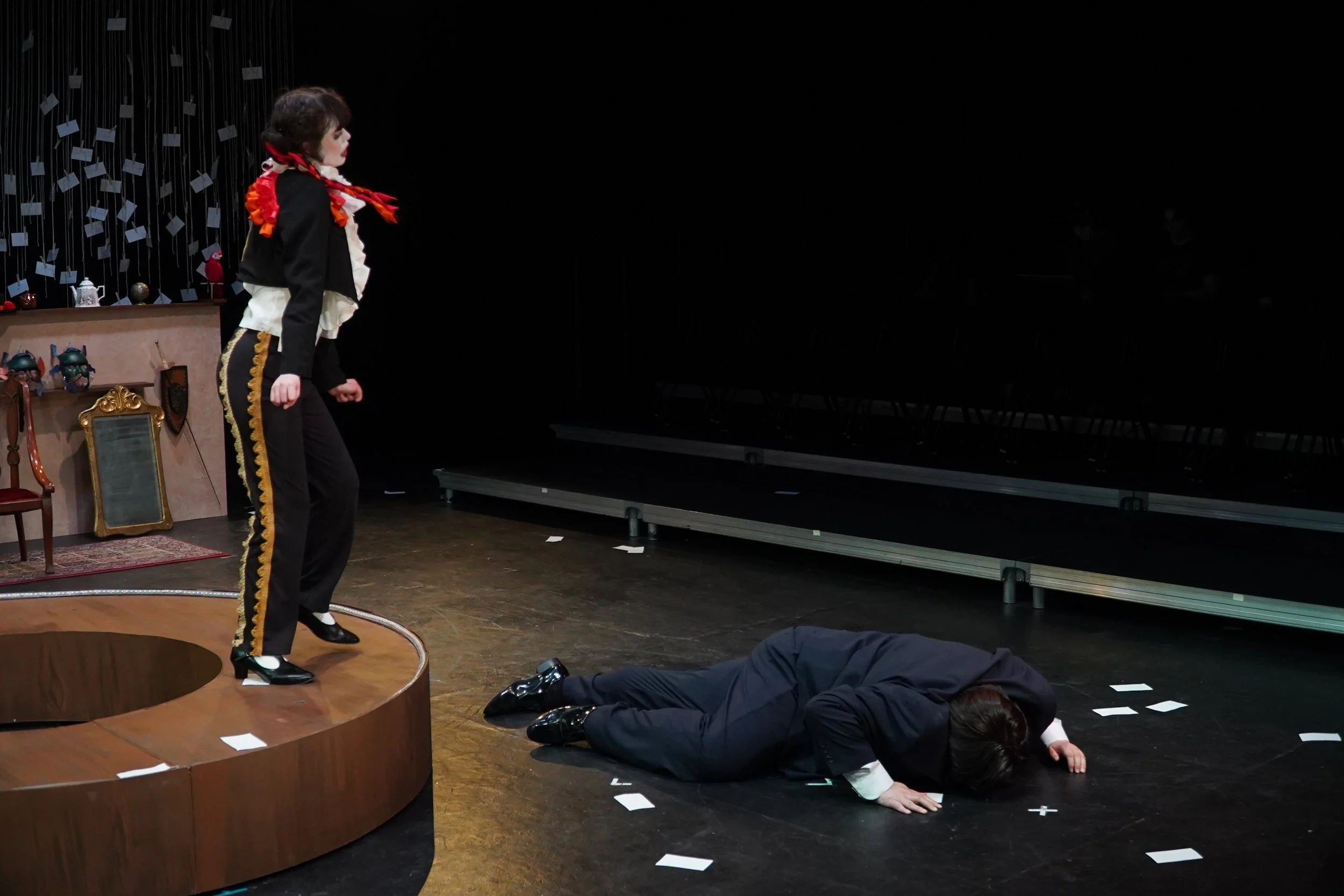 Tyson Pappas as Leopold in Tango Palace. 
