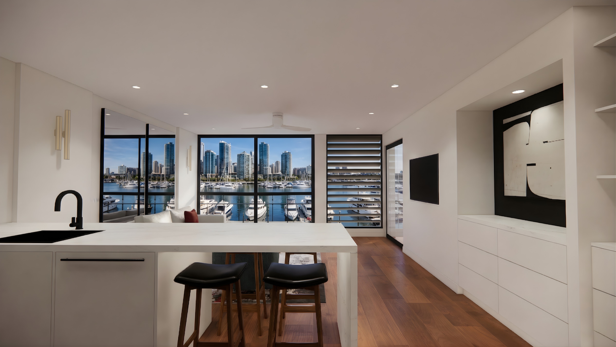 Woolloomooloo Apartment Renovations_Kitchen View.png