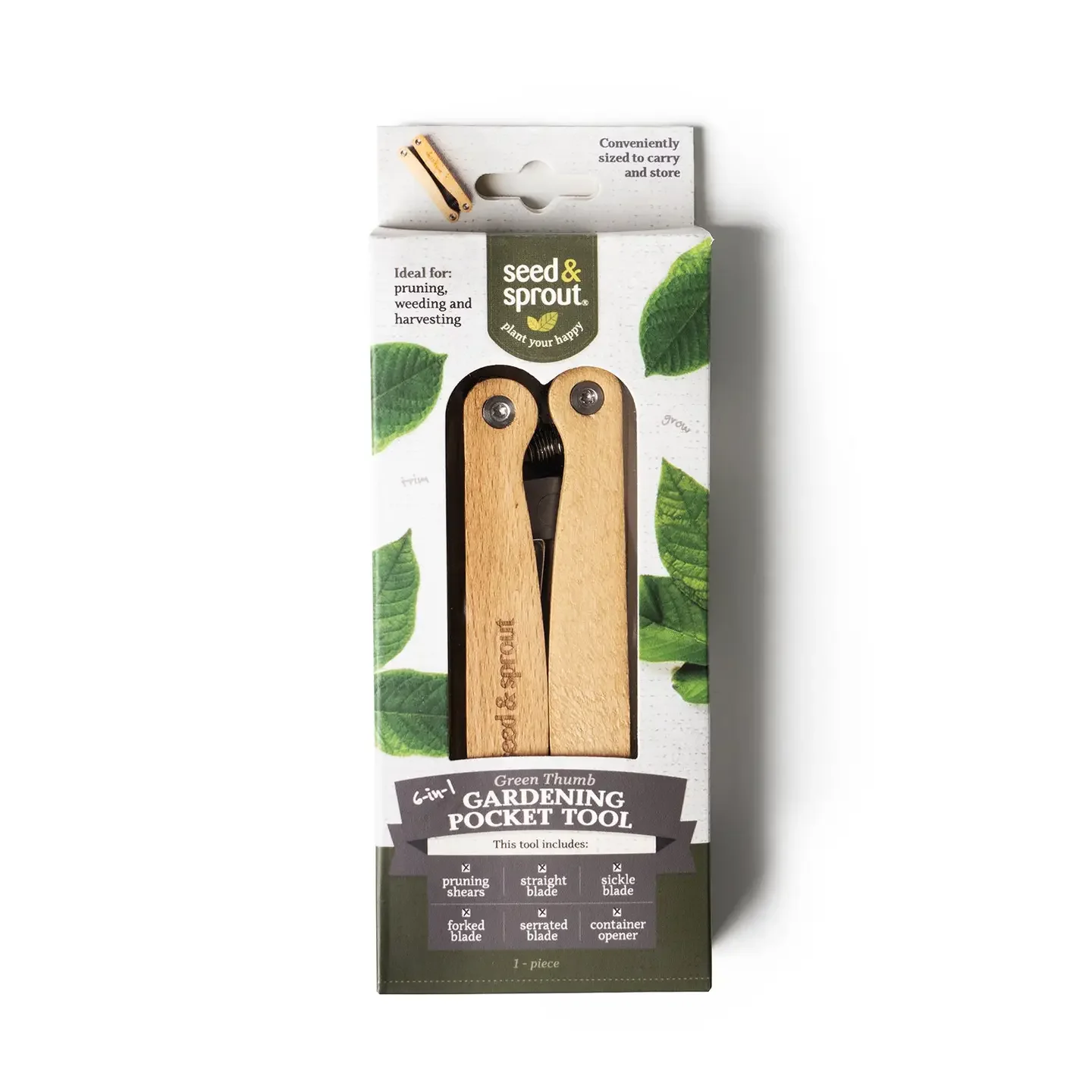 Seed & Sprout 6-in-1 Gardening Pocket Tool