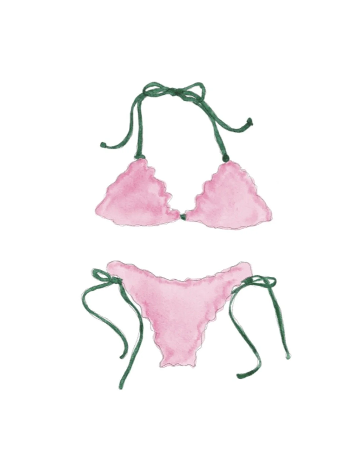 Muskoka Crossing x Wish You Were Here Studio Bikini Art Print
