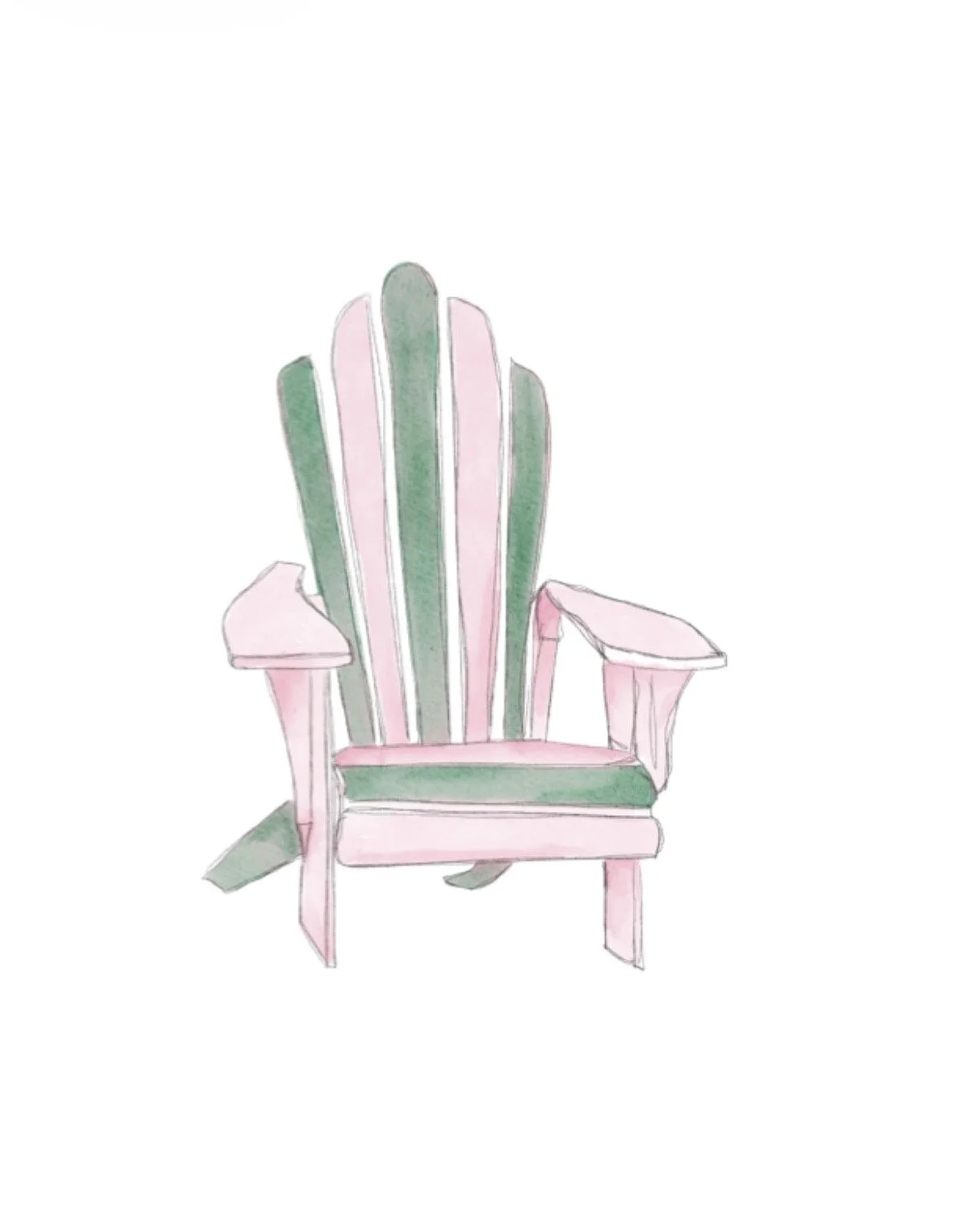 Muskoka Crossing x Wish You Were Here Studio Muskoka Chair Art Print