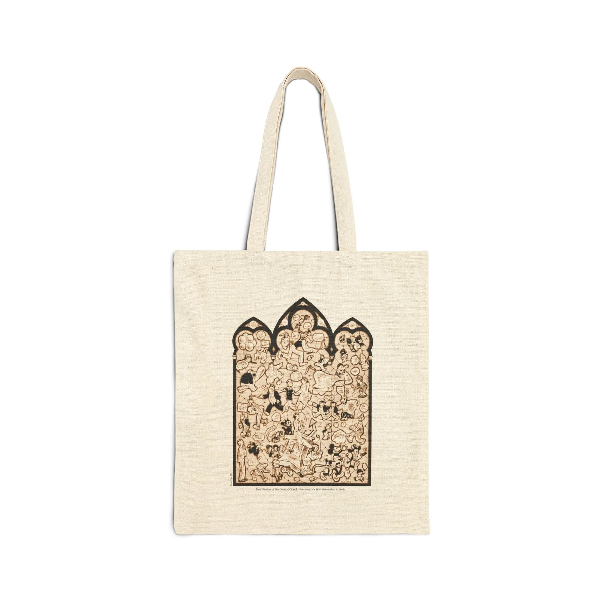 The Comical Church Tote Bag (Two Styles)