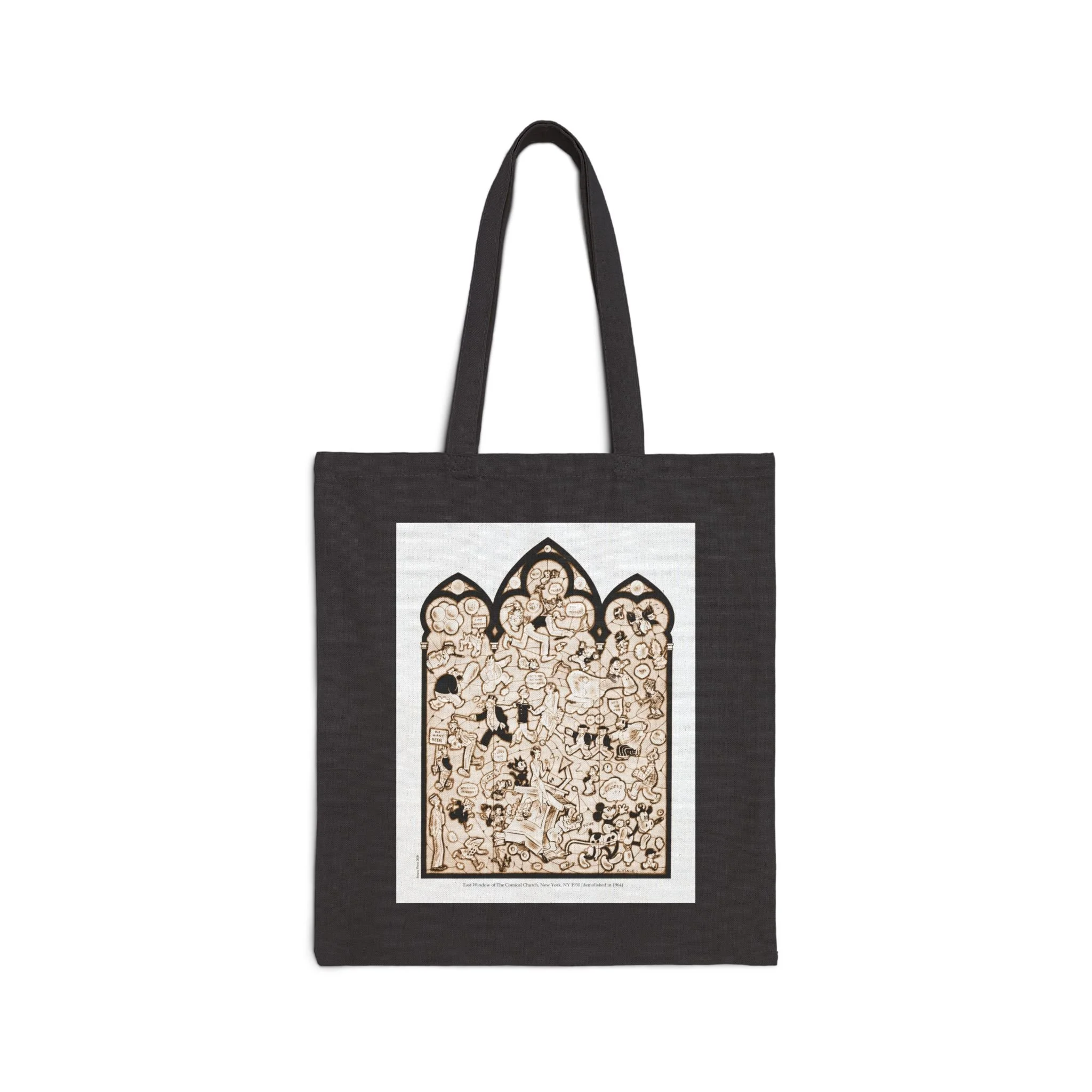 The Comical Church Tote Bag (Two Styles)