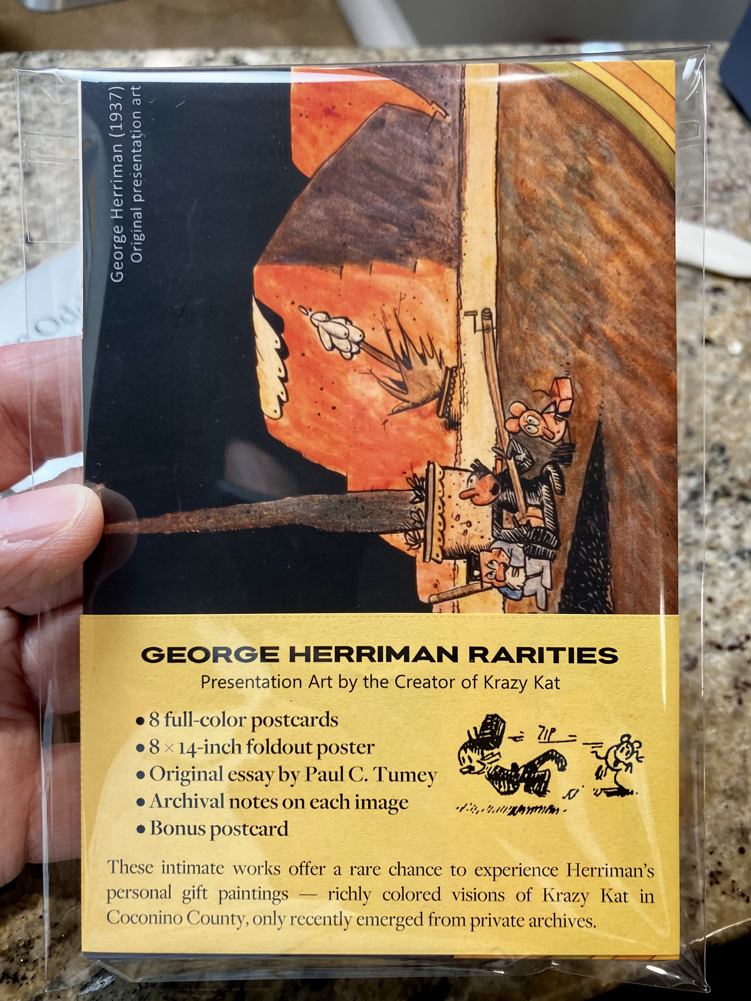 George Herriman Rarities  (Postcard Pack with Poster, Essay & Notes)