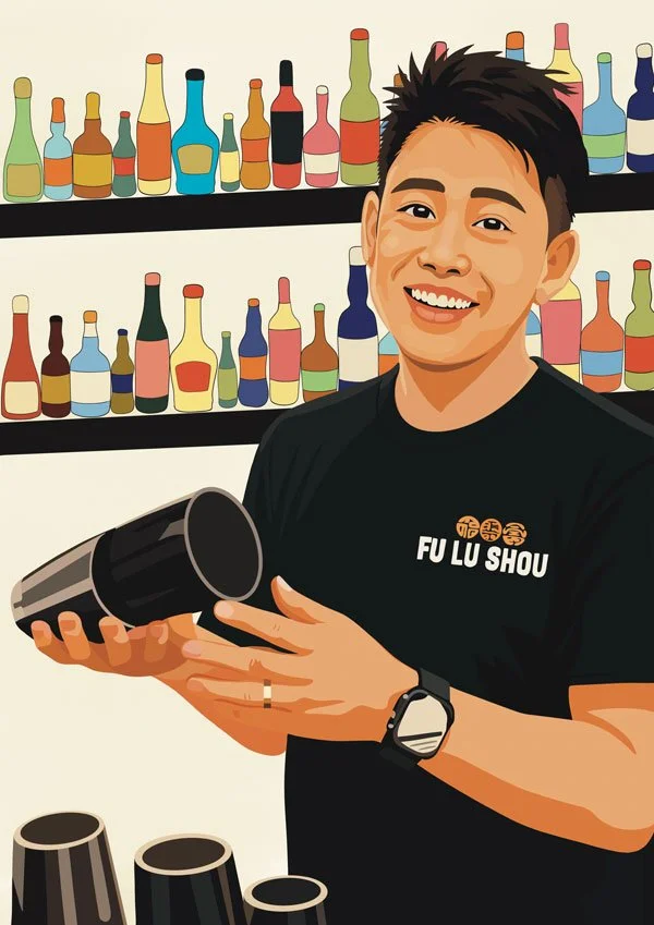 "The Cocktail Craftsman"
Sitter Alex Lee
Sarabhi Singh