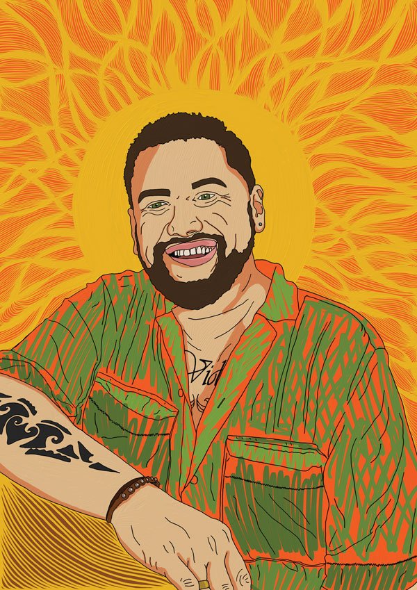 "Jay from Glastonbury's"
Sitter Jay Taputoro
By Amelie Hofmann