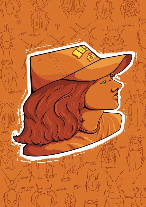 "Stretched Forward, Looking back."
Sitter Basil
By Elijah Sarson