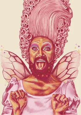 "The Hairy Godmother"
Sitter Owen 
By Maria Madrid