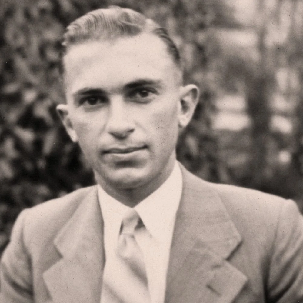 Stan Perron as a young man