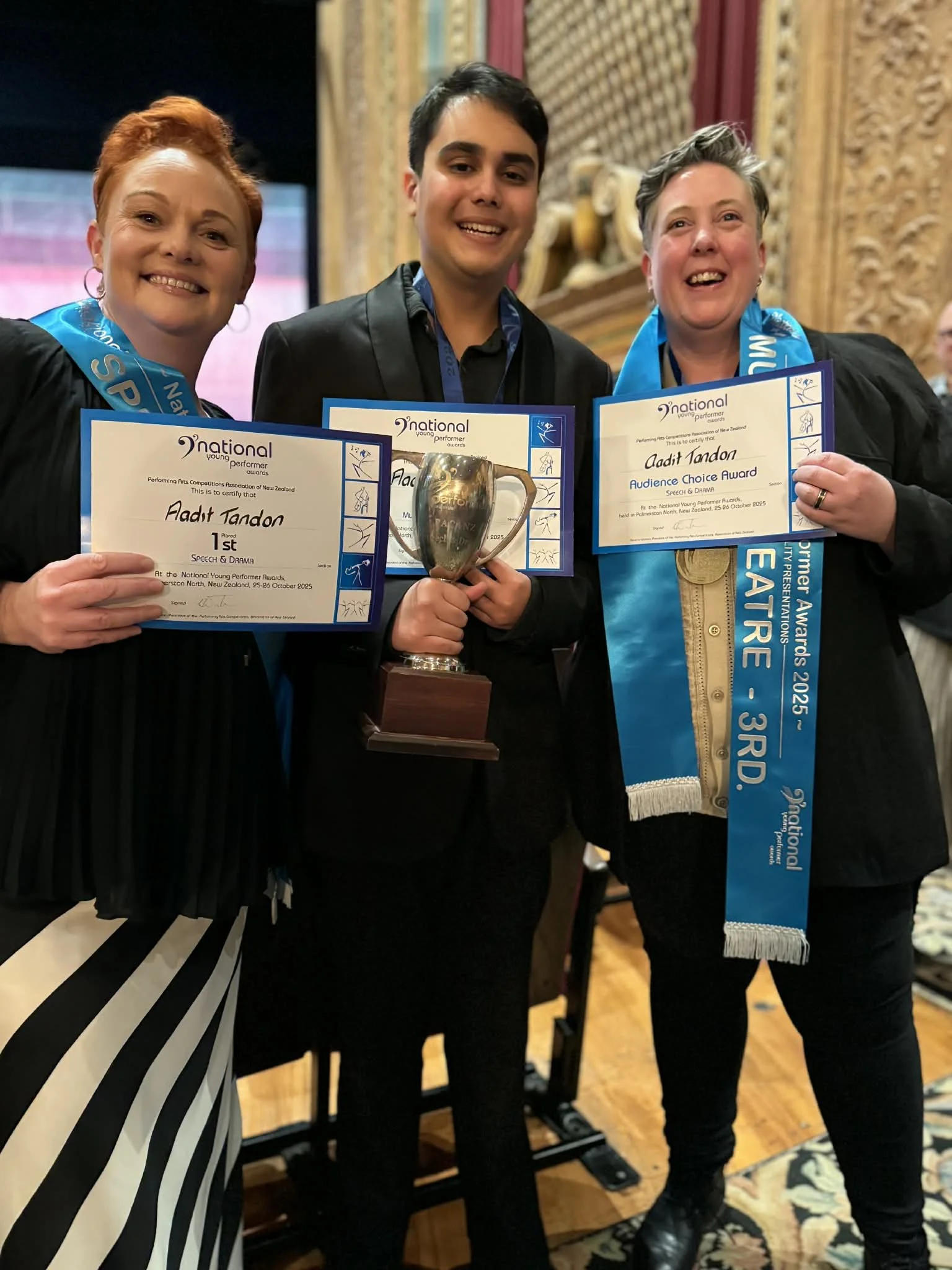 1st Speech and Drama, 3rd Musical Theatre, National Youth Performer Awards, 2025 