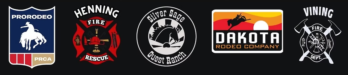 pro rodeo, henning fire rescue, silver sage guest ranch, dakota rodeo company, vining fire department