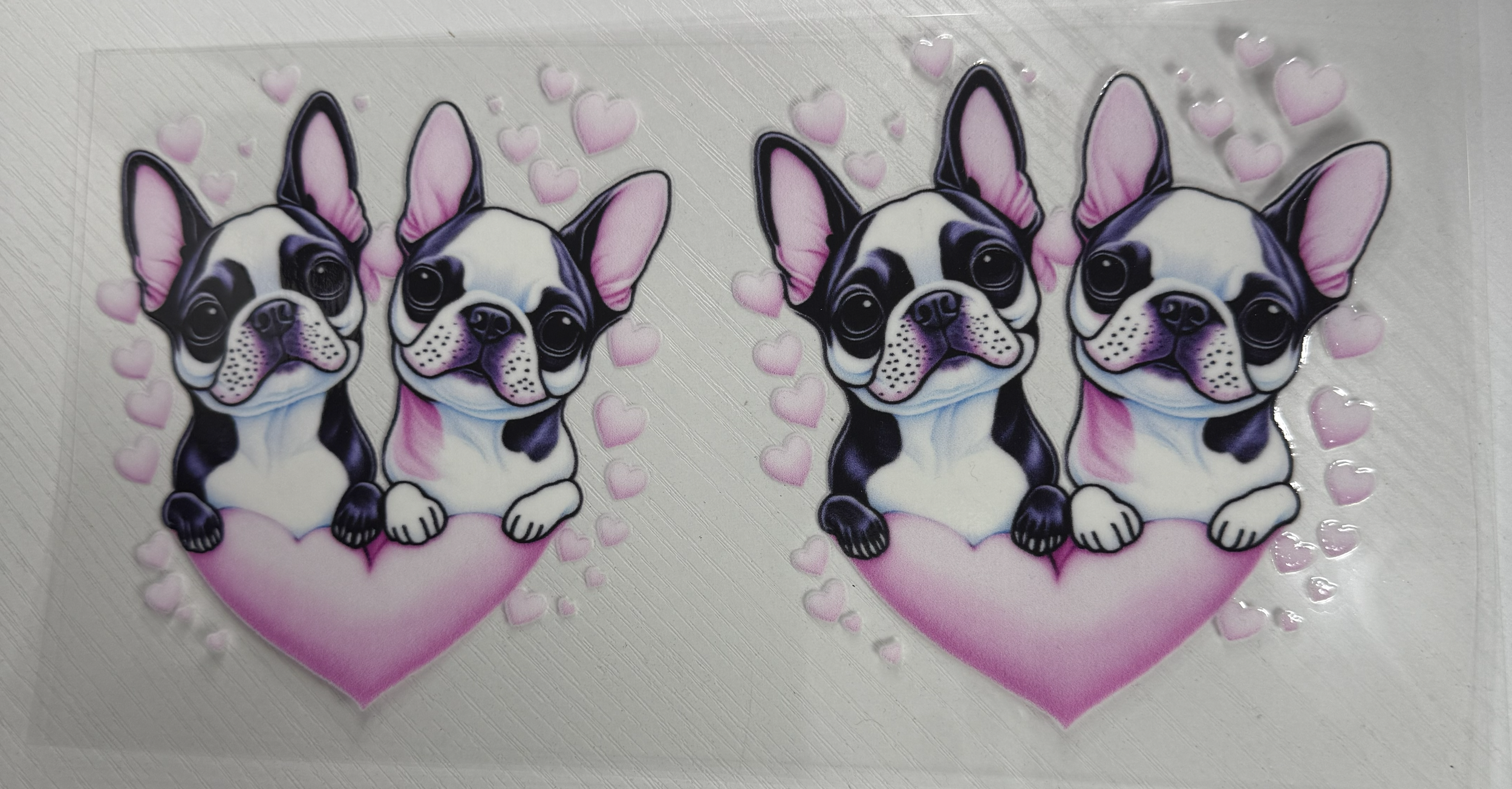 Terrier Pink Heart