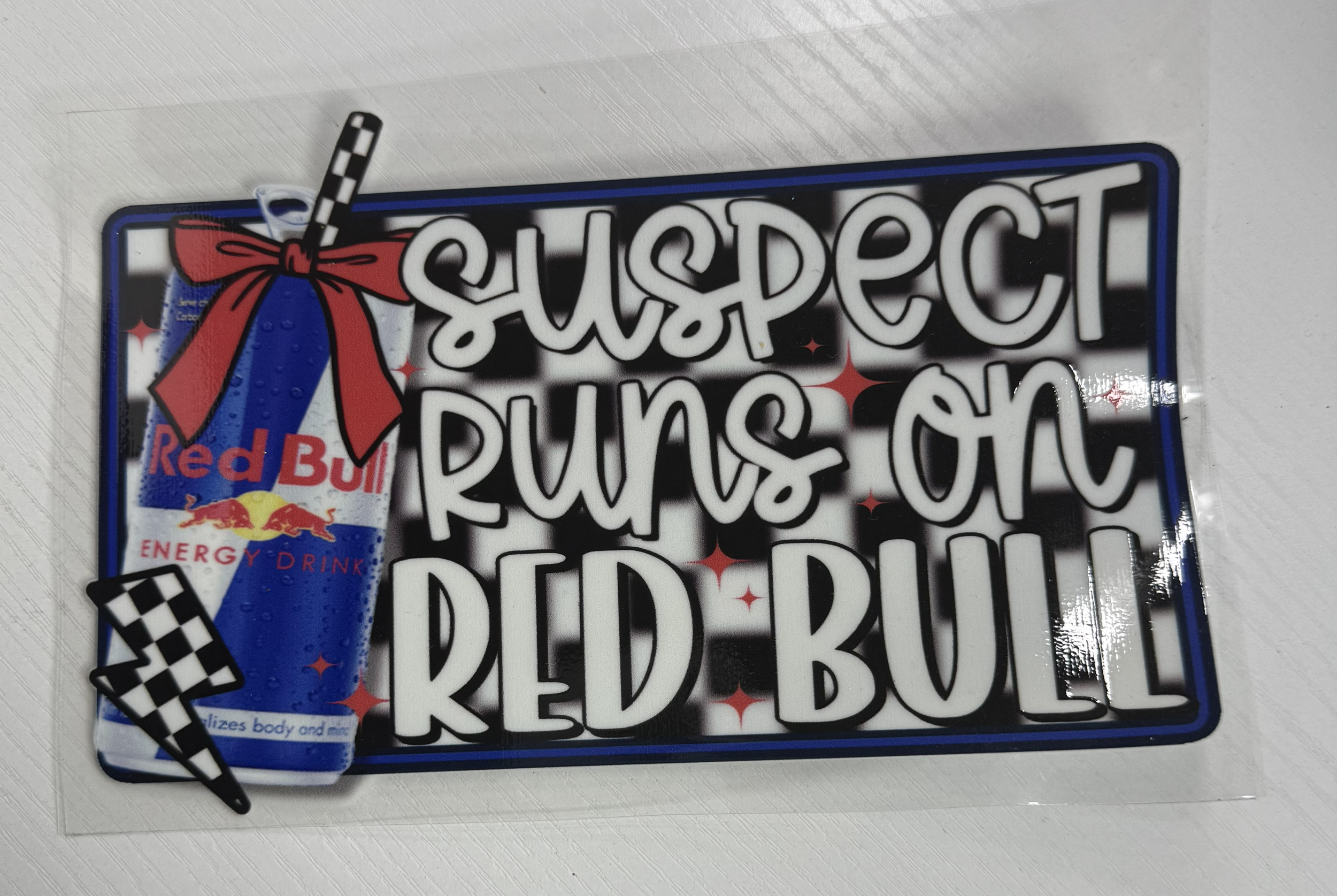 Suspect Runs On Red Bull