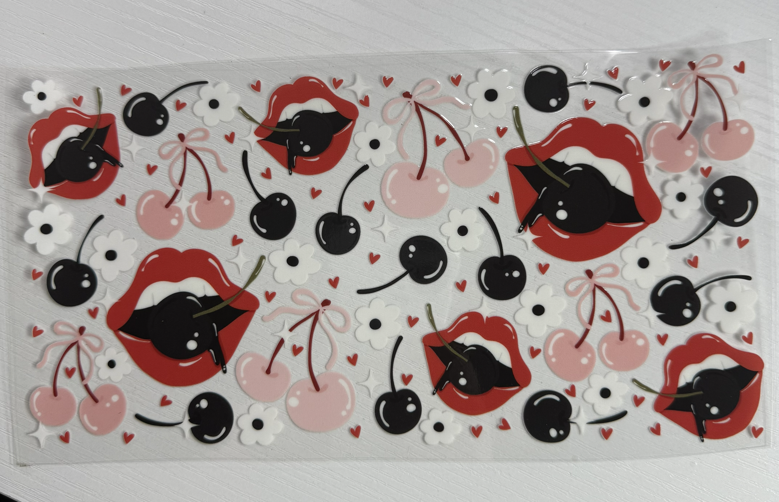 Black Cherries Red Lips