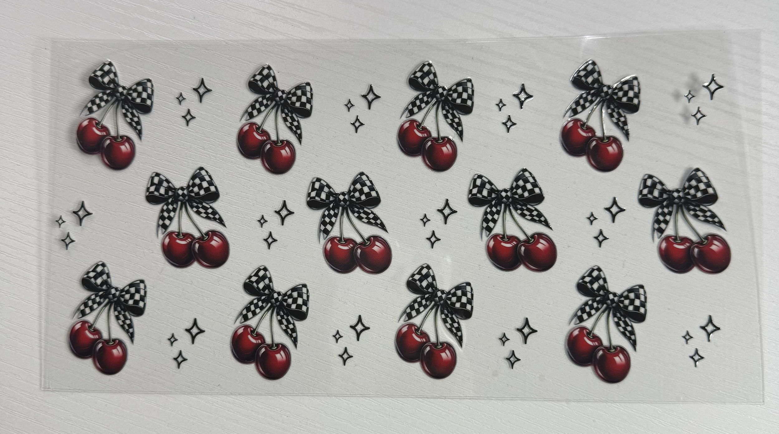 Checkered Coquettes Red Cherries