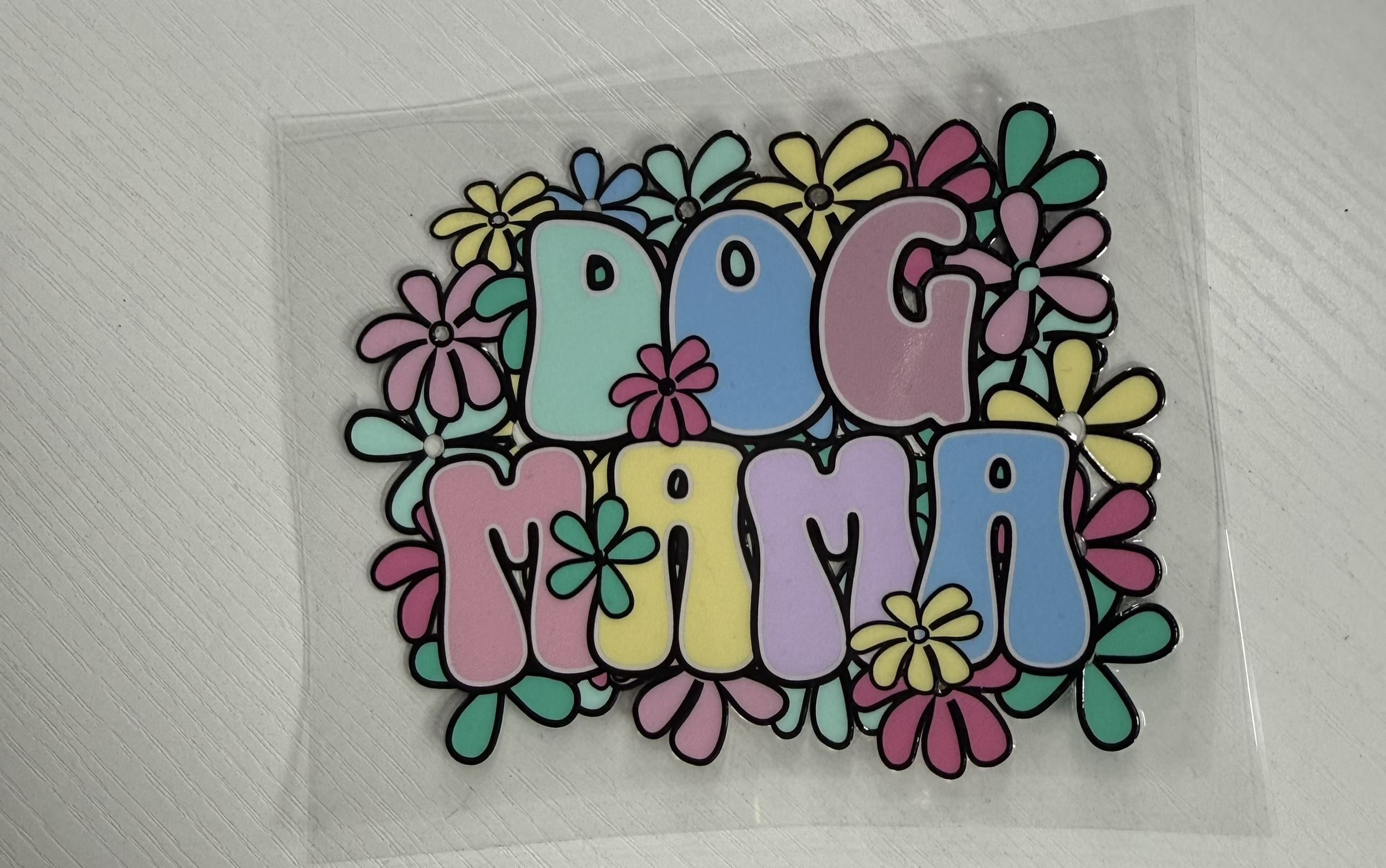 Colorful Floral Dog Mama