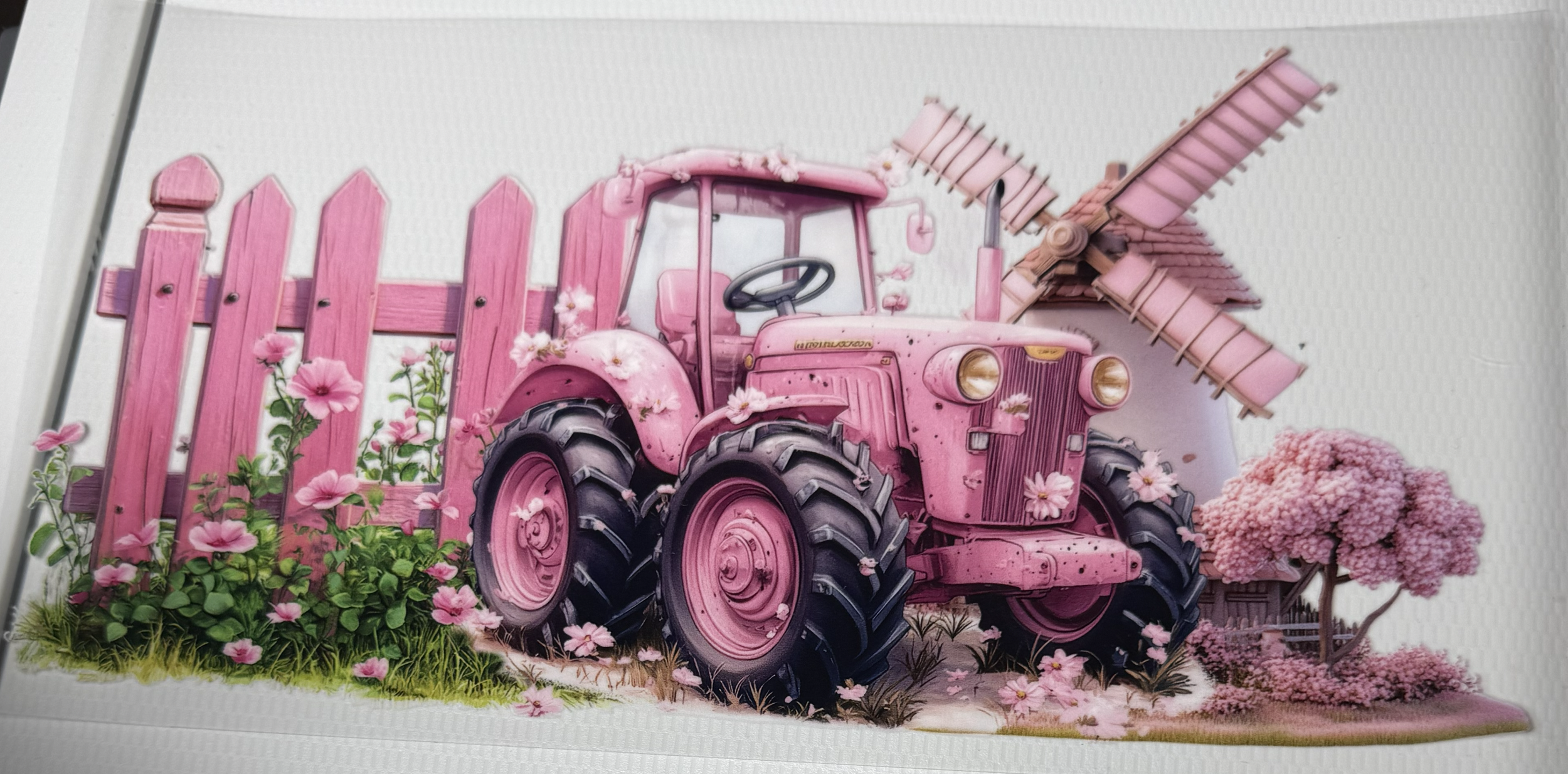 Pink Tractor