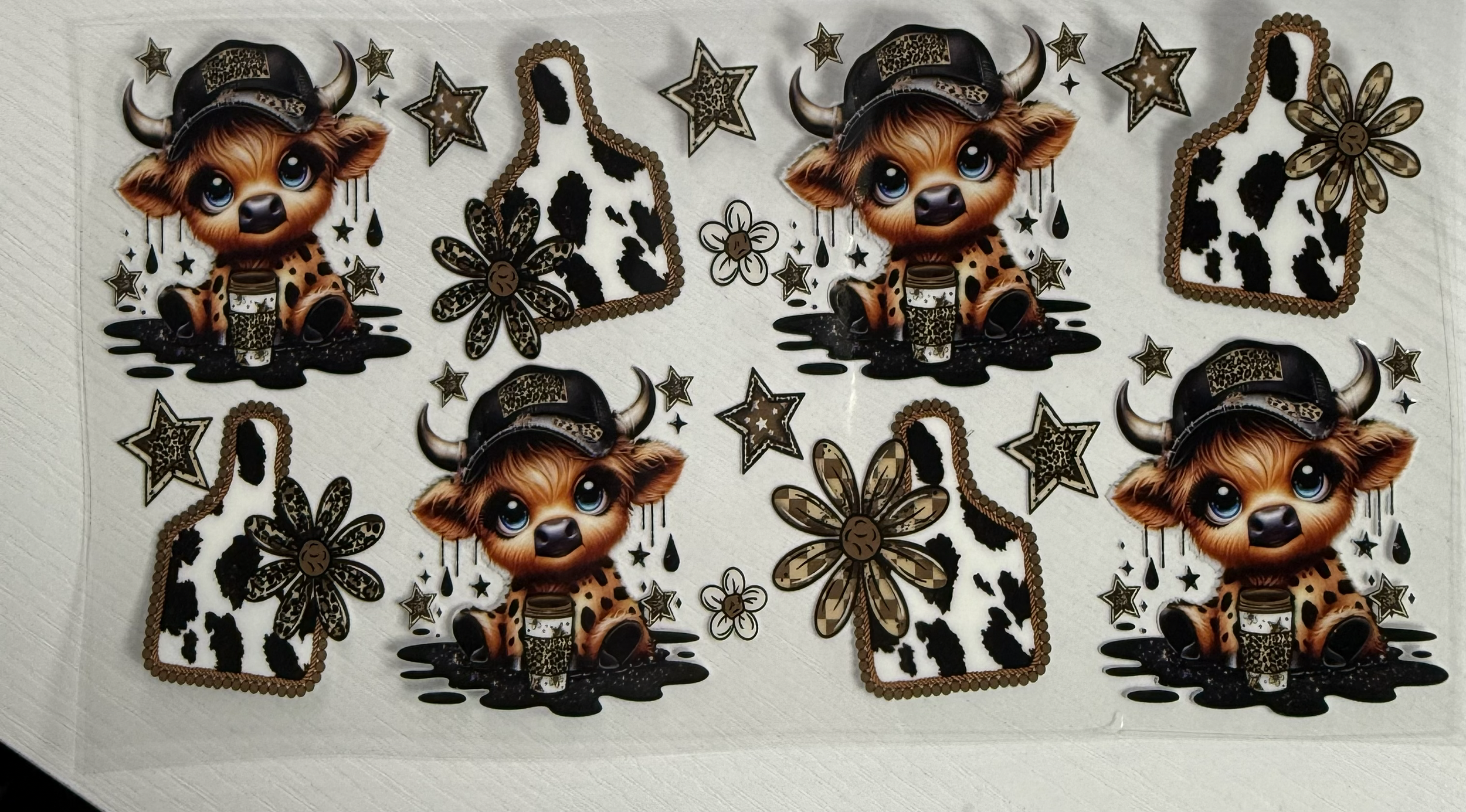 Cheetah Highland And Cow Print