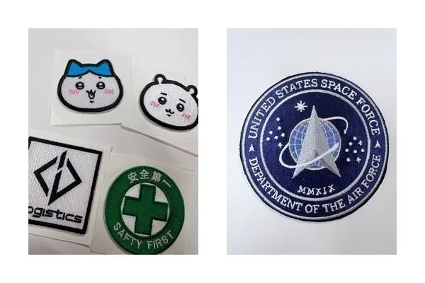 KCC Embroidery 制作実績、ワッペン制作