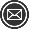 Icon of an envelope inside a circle, representing email or messaging.